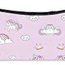 Pink Pencil Pouch Colorful Purse Pencil Pouch for School Kid's Men Women Multicoloured-image-58