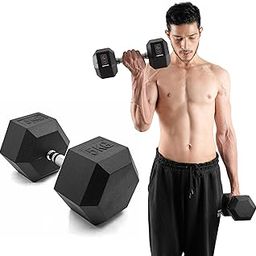 SLOVIC Single 5 kg Dumbbell | Dumbbells - Gym equipment for home workout | 5kg Dumbbells Set(5kg X 1) | Fitness Gym Dumbbell set 5kg for Muscles| Anti Skid rubber dumbles | Dumbell Weights for Workout-image-17