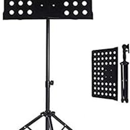 Corslet Notation Stand for Singers - Foldable Music Sheet Holder for Violin, Lyrics, and Notes - Adjustable Orchestral Conductor Stand for Singing Books and Musical Instruments-8
