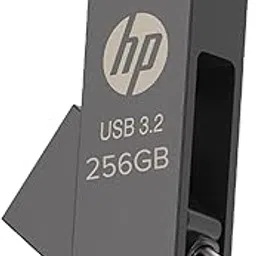 HP 886C 256GB OTG Flash Drive 3.2 Rock/USB Metallic Swivel Design/Durable Metal Material-picture-8
