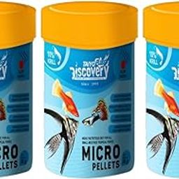 Taiyo Pluss Discovery® Micro Pellets - 50 g (Pack of 3) | Nutritious Diet for All Small Mouthed Tropical Fishes | Slow Sinking Food for Tetra, Guppies,Molly's, Angelfish, Barbs & Rasboras-30