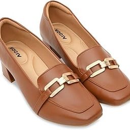 by Regal Women Buckled Work Pumps-image-97