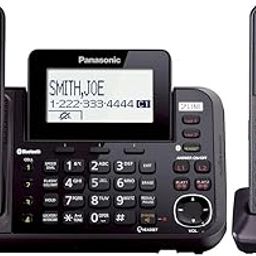 Panasonic KX-TG9542B Link2Cell Bluetooth Enabled 2-Line Phone with Answering Machine & 2 Cordless Handset-84