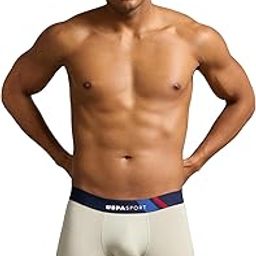 Mens Micro Fibre Super Soft Modal Trunk Underwear-image-47