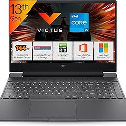 HP Victus, 13th Gen Intel Core i5-13420H, 6 GB RTX 3050 Gaming Laptop, (Upgradable 16GB DDR4, 512GB SSD) 144Hz,300 nits, IPS, 15.6inch(39.6cm) FHD, Win 11, M365* Office24, Mica Silver,2.3kg, fa2700TX-image-2
