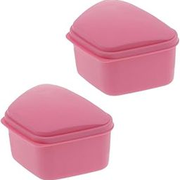 SAZ DEKOR® 2x 1pcs Bath Box Denture Container Case Molds Random Color-picture-8