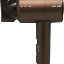 Ikonic Mini Vibe Hair Dryer 1200W with 2 Speed Setting Cool Shot Overheat Protection, Compact Design, Travel Friendly,Glossy Finish Look, All Hair Type, Coffee-image-57