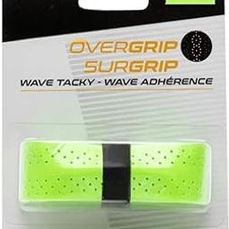 Badminton Wave Overgrip, Tacky Touch & Comfortable, Anti-Slip, Sweat-Absorbent, Comfort Racket Grip, PU Material, Sweat-Absorbing, Durable, Polyurethane Handle Wave Gripper (Fluro Green, Pack of 1)-picture-14