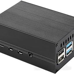 Orion Stripe Aluminum Cooling Case for Raspberry Pi 4, Built-in Active Radiator with Fins-image-27