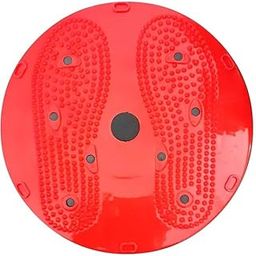Acupression Waist Twisting Exercise Disc with Pressure Points, Acupressure Foot Reflexology Chart, Blue and Black-image-55