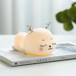 ZULAT LED Night Light, Colourful CAT-Shaped Lamp for Home Decor-picture-22