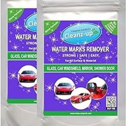 Cleanz-up Auto Care Hard Water Marks Spot Remover, Polish Booster, Eco-Friendly for Car, Bike, Glass, Windshield - 100 gms x 2 Pack-image-3