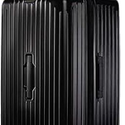 Trunk Check in Trolley Bags for Travel Medium Size | 66cm to 74cm Expandable Trolley Bag | Polycarbonate 8 Silentrun Spinner Wheels Suitcase | Premium Trolley Bags for Travel (Charcoal Black)-image-87