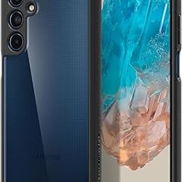 Spigen Essential Sand Crystal for Samsung Galaxy M35 5G Case, Galaxy M35 5G Back Cover (2024) - Matte Black-29