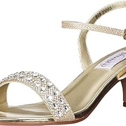 Inc Womens Women's Sage Dress Sandal, Gold Shimmer, 6-image-26