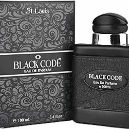 St Louis Black Code Eau De Parfum | For Men | 100ml Long-Lasting Fragrance | Ideal Gift for Birthdays, Anniversaries & Special Occasions | All-Season Perfume-50