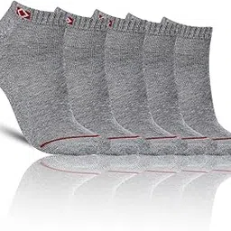 dollar Sports Ankle Length Cotton Socks For Men's In (Pack of 5)-picture-2