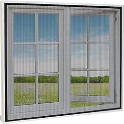 Upgraded & Stitched - SafeMyles Window Mosquito Net (Size-110x180cms/43 * 71 Inches/3.61 * 5.91 Feet, Color-Black) 120 GSM Fiberglass Insect Net Pre-Stitched to Net - Ready to use Net-picture-19