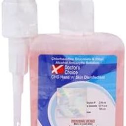 Apollo Homecare | Doctor's Choice CHG Hand 'N' Skin Disinfectant & CHG 4% Scrub (Pack of 2)-18