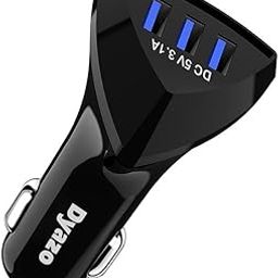 Dyazo 12 W 3 Port USB Car Charger Adapter with Smart ic Compatible for Oppo, Vivo, Redmi,iPhone, Samsung and All Other Smart Mobile Phones-27