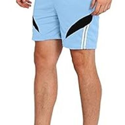 Men's Gym Workout Sports Shorts with Zipper Pocket-image-85