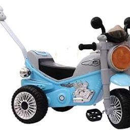 VYANA SALES Deluxe Bullet Tricycle for Kids,Smart Plug n Play Kids Ride on for 12 Months to 60 Months Boys/Girls/Children Cycle Tricycle V-Bullet (Blue)-image-8