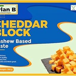 Plan B Vegan Cheddar Cheese Block, 250g (Plant Based MELTABLE, SHREDDABLE, SLICABLE Cheese | Dairy Free and Lactose Free)-image-45
