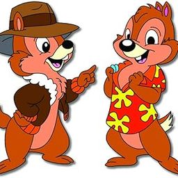 Bhai Please Chip and Dale Wooden Fridge Magnet (Pack of 1) Fun Comic Character Gift and Decoration-image-24