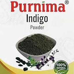 Purnima Natural Indigo Powder For Hair Care Herbal Cleanser & Conditioner for Strong, Shiny Hair Ayurvedic Hair Wash Powder for Men & Women 100gm (Pack of 2)-image-18