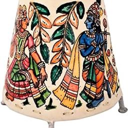 Lepakshi Leather Lampshades (Radha Krishna)-picture-10