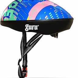GURU Cycling Helmet, Light Weight with Superior Ventilation, Helmet for Mountain, Road Bike & Skating Helmet with Premium White EPS Foam Lining, Ideal for Adults and Kids-20