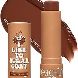 Lovechild Masaba Hydrating Lip Balm, SPF 22 UV Protection, Brown Tinted Vegan Lip Care With Shea Butter, Vitamin E & Almond Oil, Repairs Dry, Chapped Lips, Coffee & Cake, 4.5 g-43