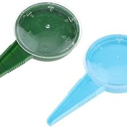 UJEAVETTE Dial Seed Sower Planter Gardening Hand Held Flower Plant Seeder Blue Green-image-73