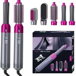 5-In-1 Hair Styler Dryer Comb, Hot Air Styler, Multifunction, 1000 Watts-image-132