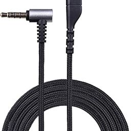 KeyEntre 2m/6.5 Feet Black Male to Female 3.5mm Audio Cable for SteelSeries Arctis 3, 5, 7, Pro Gaming Headsets, PS4, Xbox One, PC, Mobile Devices-picture-25