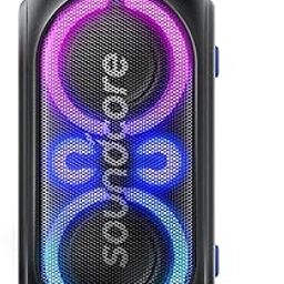 soundcore Anker Rave Party 2 Portable Speaker, 120W Stereo Sound, PartyCast 2.0, Light Show, IPX4 Water-Resistant, 16H Playtime, Mic Input, Custom EQ & Bass Up for Party, Tailgating, Backyard, Pool-26