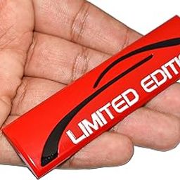 Incognito Limited Edition Badge Sticker for All Cars, Metal (Red)-image-92
