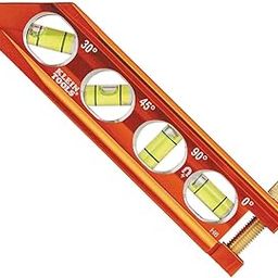 Klein Tools 935AB4V Torpedo Level, Magnetic, 4 Vial for Conduit Bending & More with V-Groove & Magnet Track-picture-22