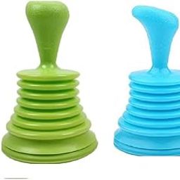 VIPREKHO Sink and Drainage Cleaner Kitchen Pipe Rubbish Dirty Washer Blockage Remover Bathroom Pipeline Polisher Clogged Effluent Plunger Multipurpose Tool (Pack of 2)-64