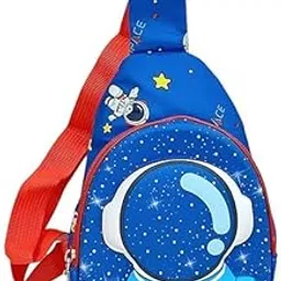 spocco | Kids Chest Bag Cartoon Print Bag for Kids One Side Shoulder Bag, Cross Body Bag for Kids, Travel Chest Bag, Sling Bag, Crossbody Chest Sling Bag, Gift for Boys Girls - CB144-picture-18