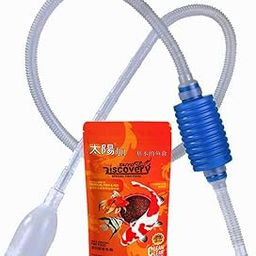 Aquarium Water Changer And Gravel Cleaning Siphon Pipe For Aquarium (Blue & White) By Tedtabbies-image-79