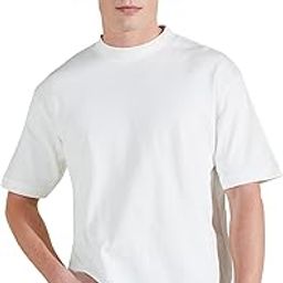 Men's Fit Cotton Solid Oversized Round Neck T-Shirt (Available in Combo Packs)-image-69