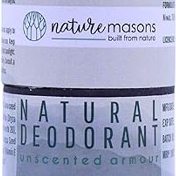 Nature Masons Unscented Armour Deodorant Stick | Natural and Vegan Deodorant | Aluminium Free | 24 Hour Protection | Antiperspirant | Suitable Pregnant Women and Sensitive Skin | Pack of 20 g-19