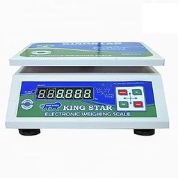 Digital Electronic Weighing Scale, 30kg Capacity, 22x17 cm Platform, 2g Accuracy-8