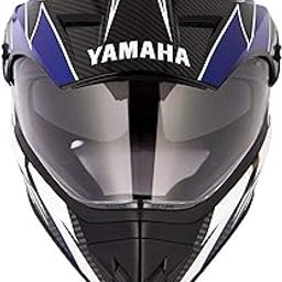 YAMAHA Yr8 Full Face Helmet (Blue, Size XL, Y6Ayr8Bbxl18, Motorcycling)-15