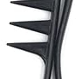 RAMMURTI ENTERPRISES Wide Tooth Detangling Comb Shower Flexible Comb Wide Spacing Teeth Comb Anti-Static Detangling Shampoo Comb for Long, Thick, Curly, Wet, Dry and Most Hair Types Black-image-63