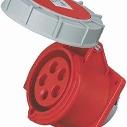 Powerpack IP67 Acrylonitrile Butadiene Styrene Industrial Socket (PS04S) - IP 67, 32 Ampere Socket, 415V, 6h, Three Phase, 5 Pin-30