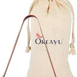 OREAYU™ Copper Tongue Cleaner, Fights Bad Breath, 100% Pure Copper Tongue Cleaner Based on Ancient Ayurveda Culture, with Travel Bag-image-42