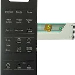WHITEFLIP MC2844SPB Microwave Oven Membrane Touch Keypad (Black)-image-9