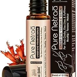 Nat Habit Pure Netraa Under Eye Serum For Fine lines, Puffiness, Wrinkles & Dark Circles For Men & Women With Vitamin C, Vitamin E and Retinol (9.2 ml)-37